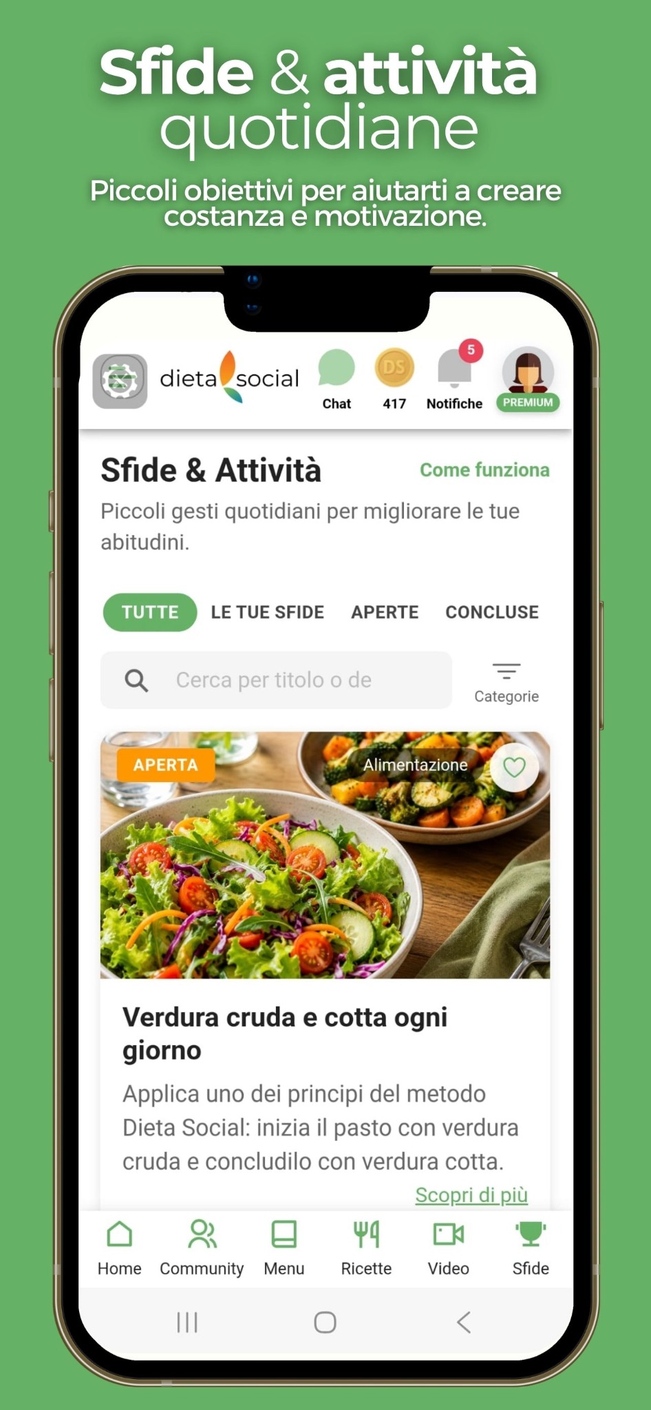 Sfide e attività quotidiane